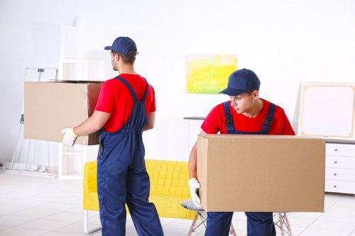 Local movers working in Leyton residential streets