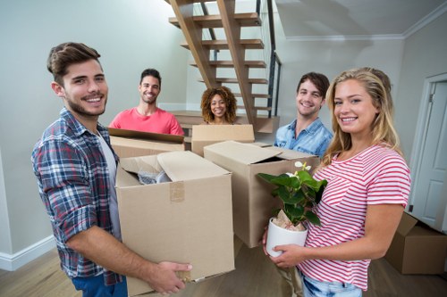Loading commercial items for a Leyton office or retail move