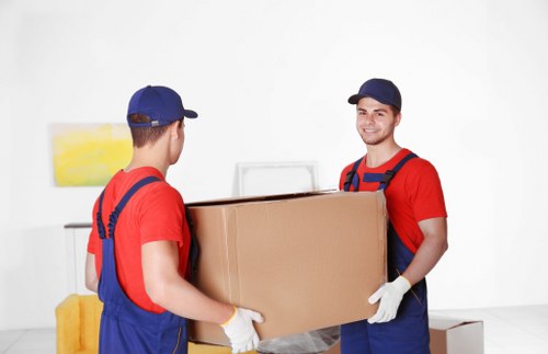Furniture pick-up service arriving in Leyton for bulky home items