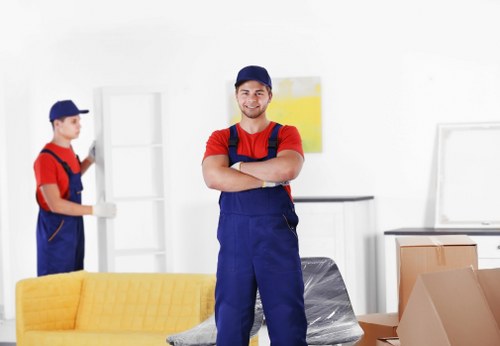 Customer raising a complaint about a moving service