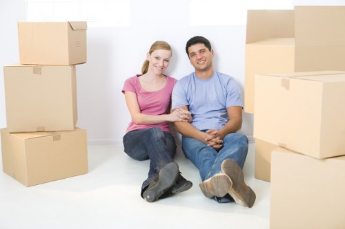 Cubic-yard rate example for a small Leyton flat move