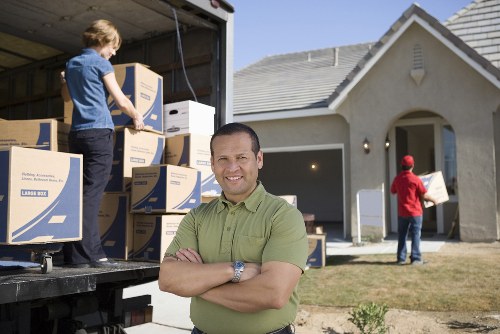 Removal van service for home moves in Leyton