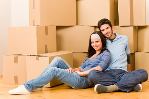 Man with van moving service in Leyton
