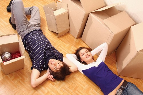 Furniture removal truck and loading process for Leyton customers